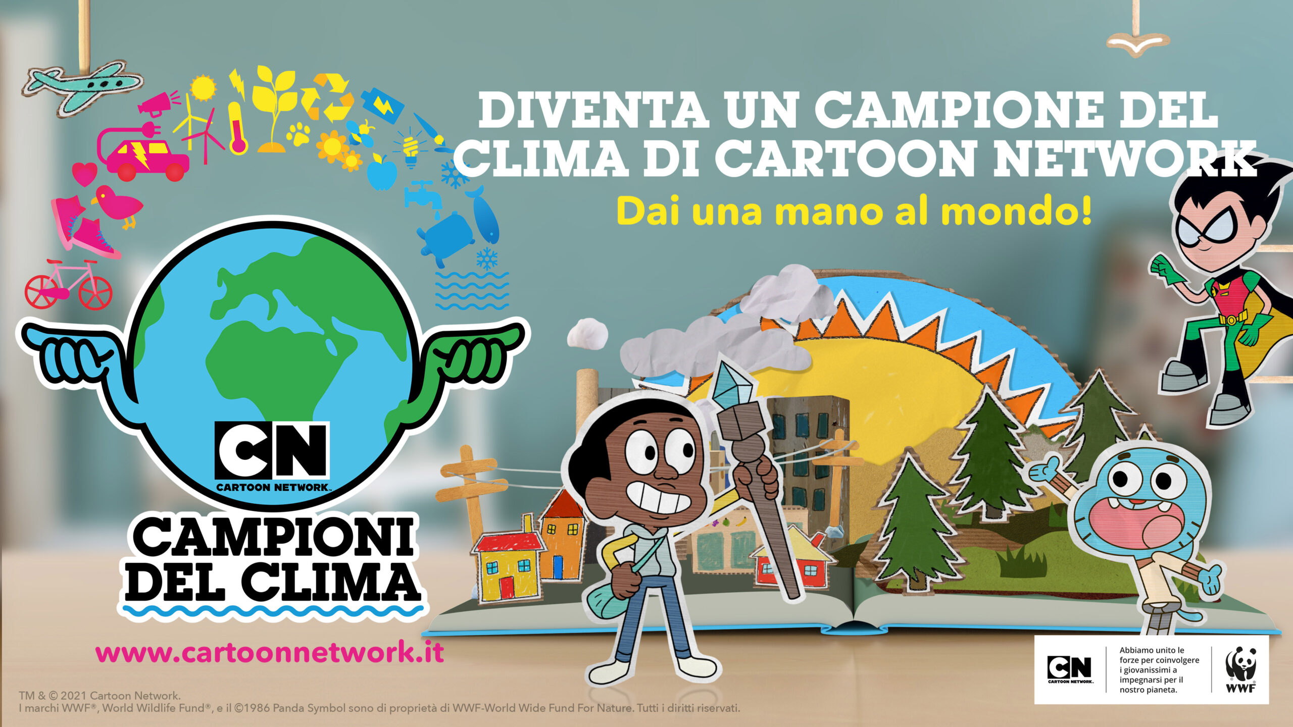 Cartoon Network lancia Campioni del Clima