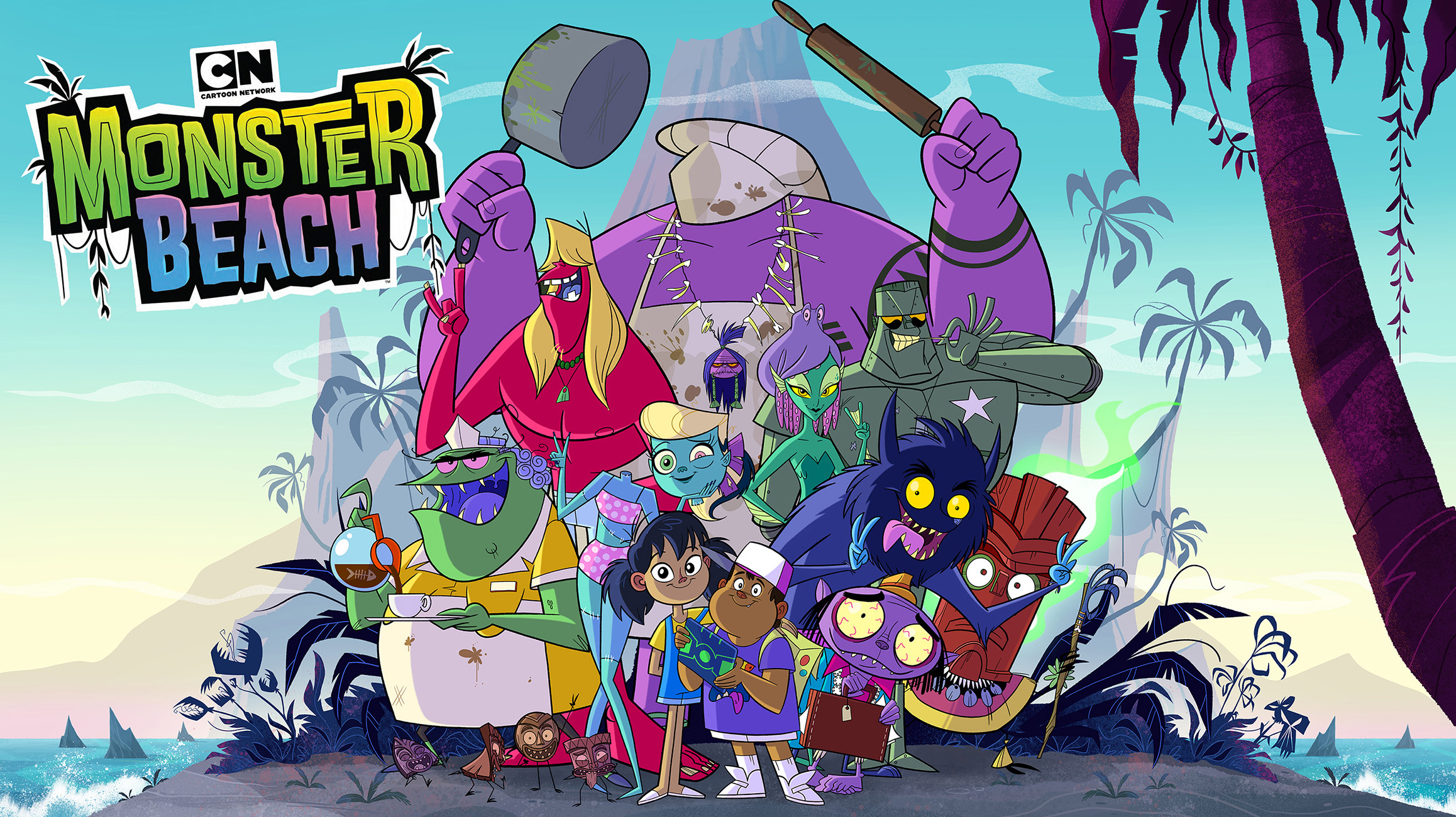 Monster Beach su Cartoon Network