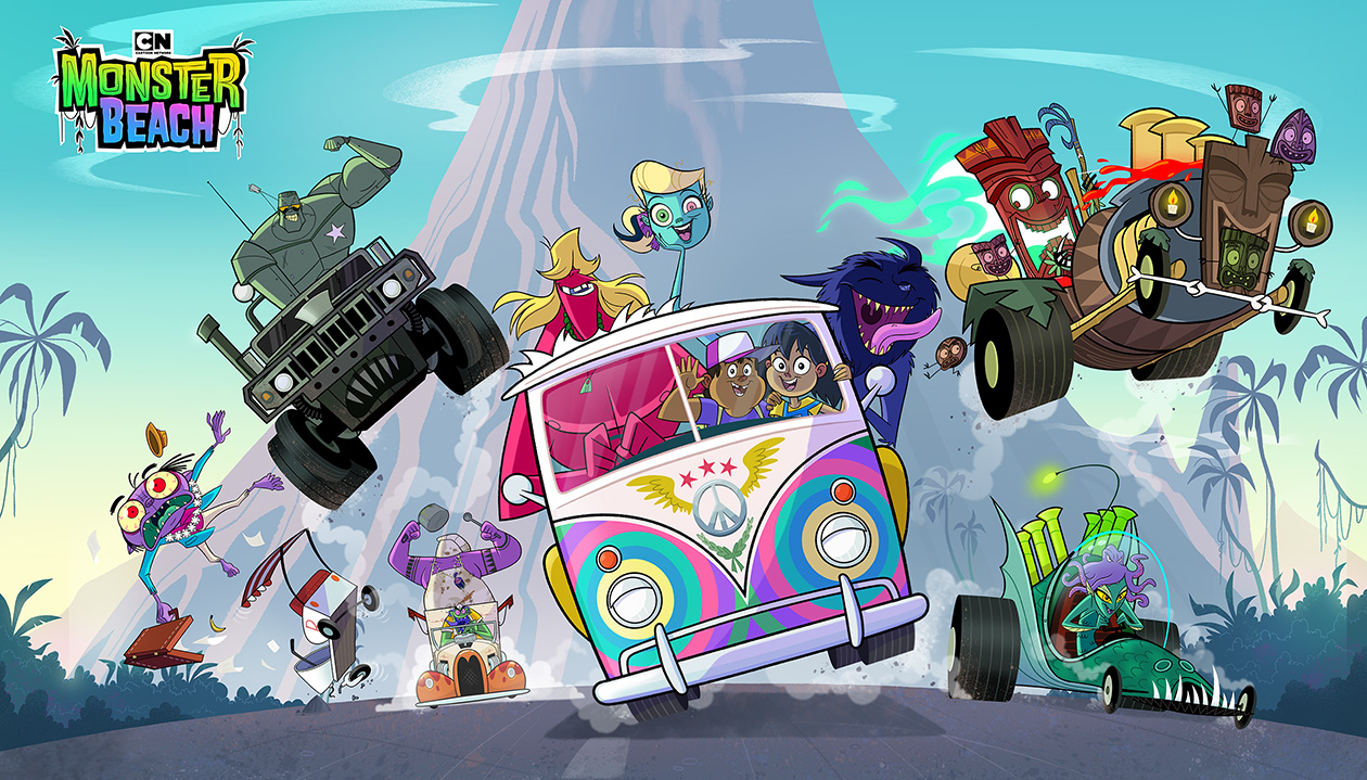 Monster Beach su Cartoon Network