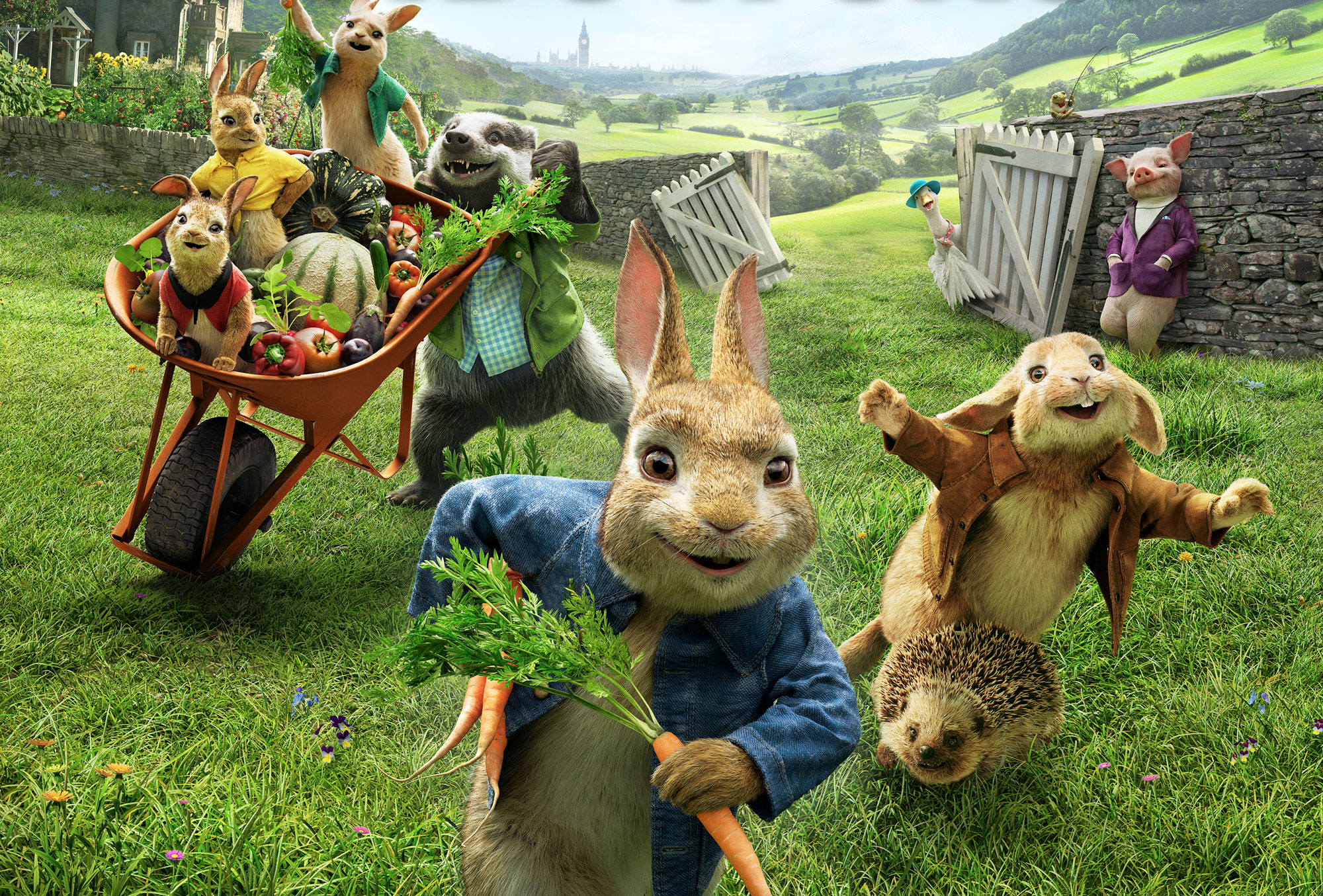Peter Rabbit sostiene la campagna 'Eroi dell'alimentazione'