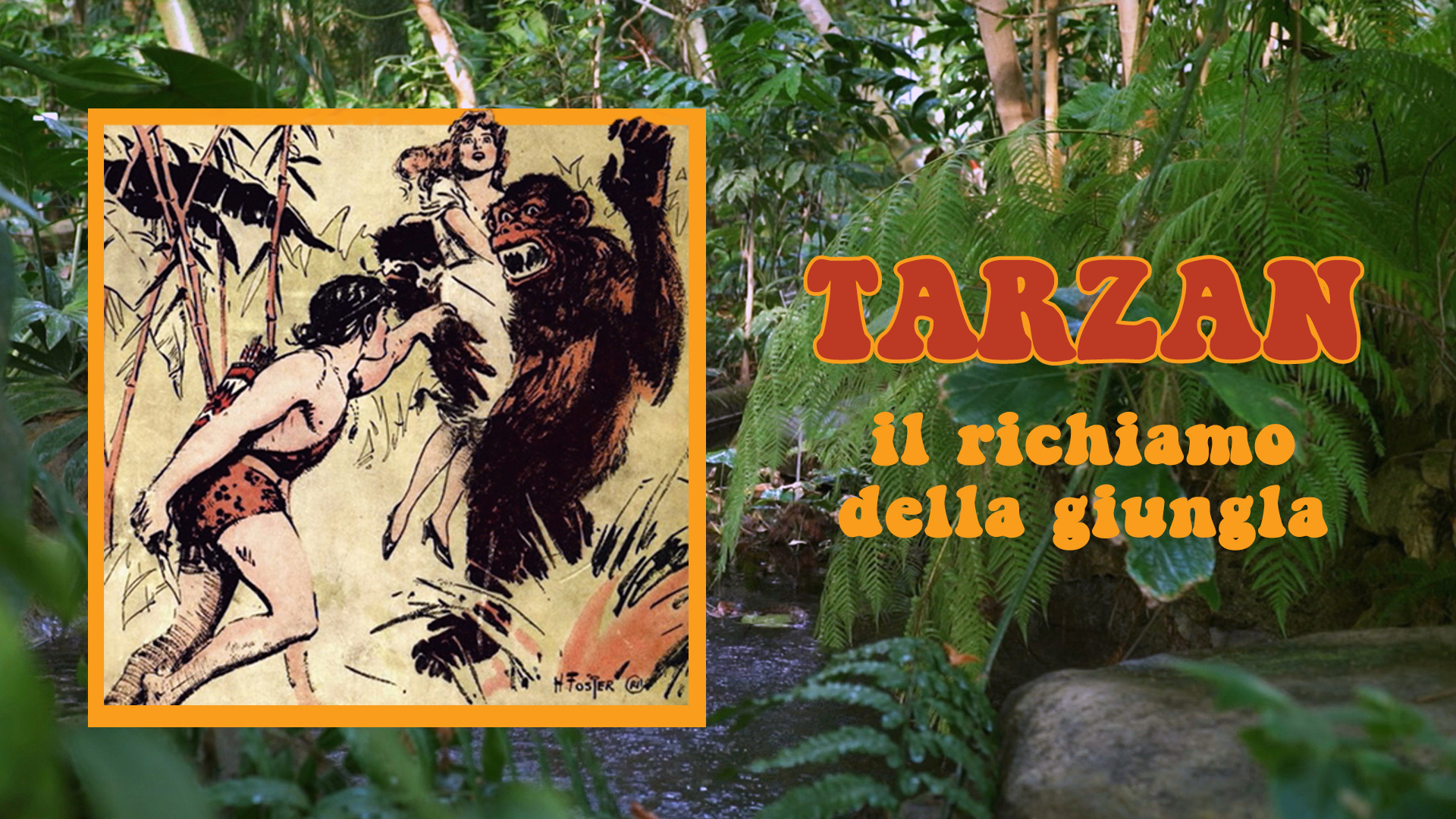 Poster Tarzan - Il Richiamo della Giungla