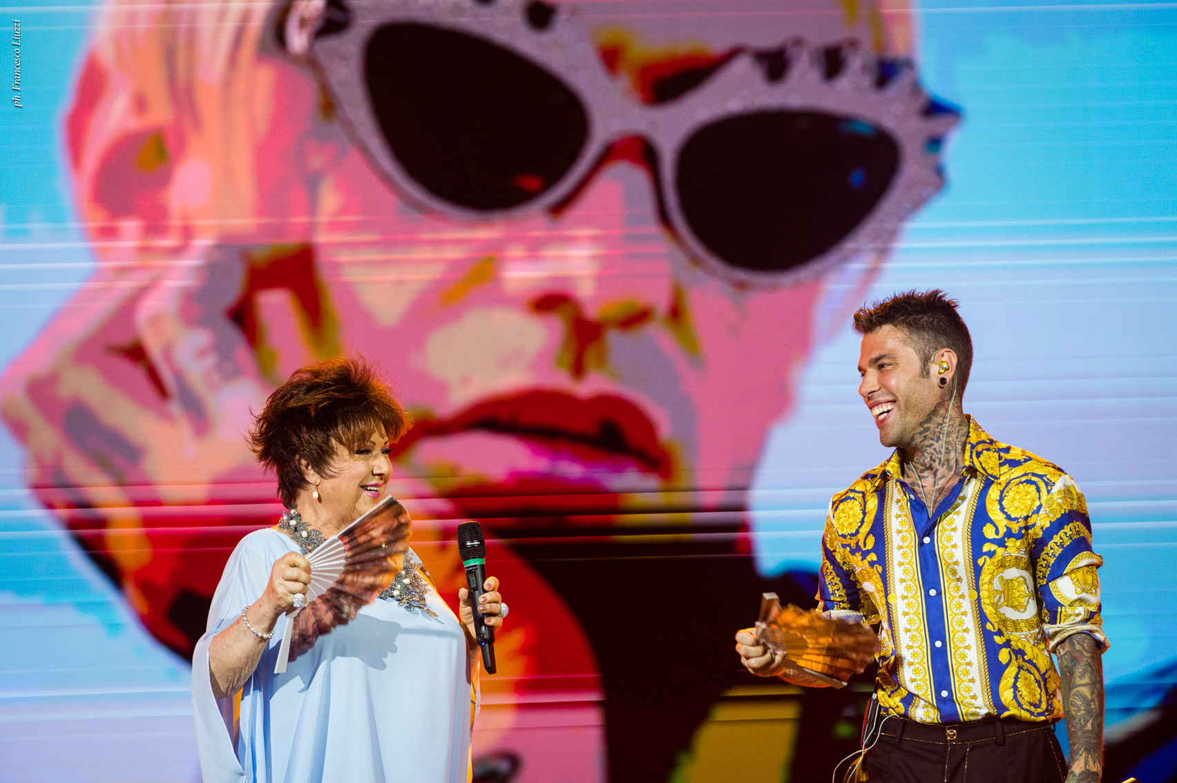 Radio Norba Battiti Live 2021 - Orietta Berti e Fedez [credit: foto di Francesco Liuzzi; courtesy of Mediaset]