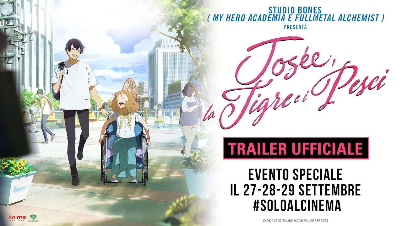 Trailer Josée, la Tigre e i Pesci