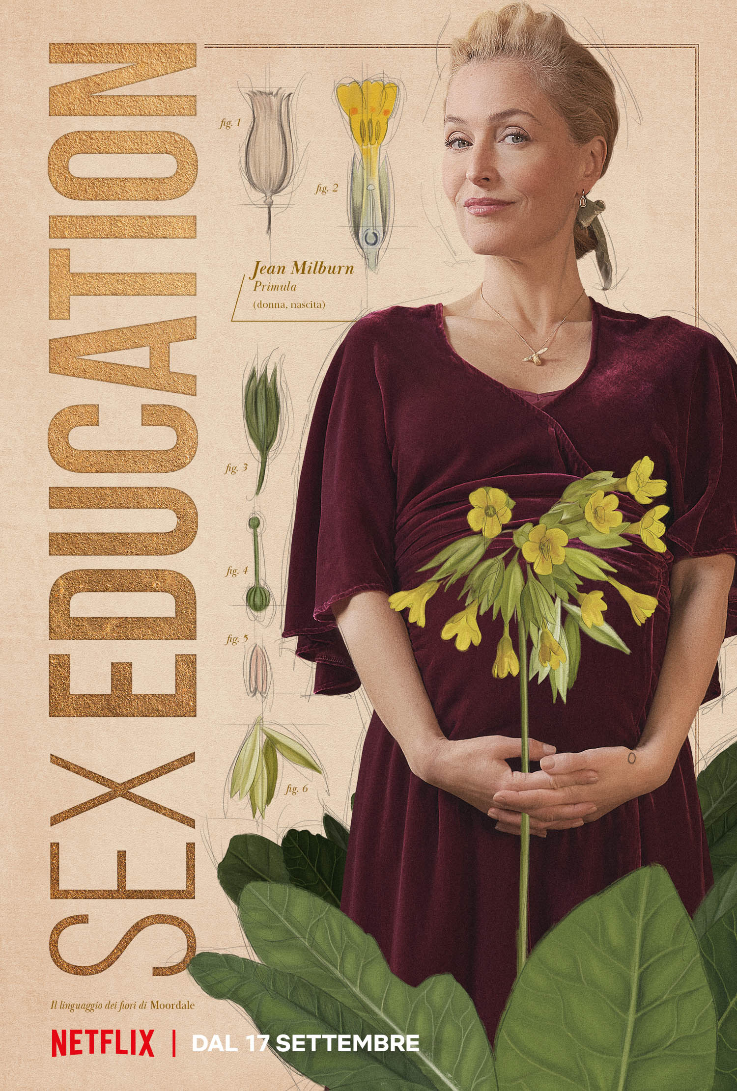 Sex Education (stagione 3) - Poster personaggio JEAN