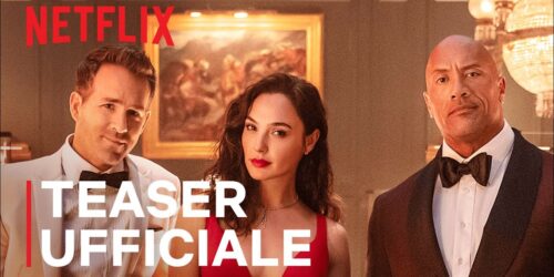 Red Notice, teaser del film con Dwayne Johnson, Gal Gadot e Ryan Reynolds in arrivo su Netflix