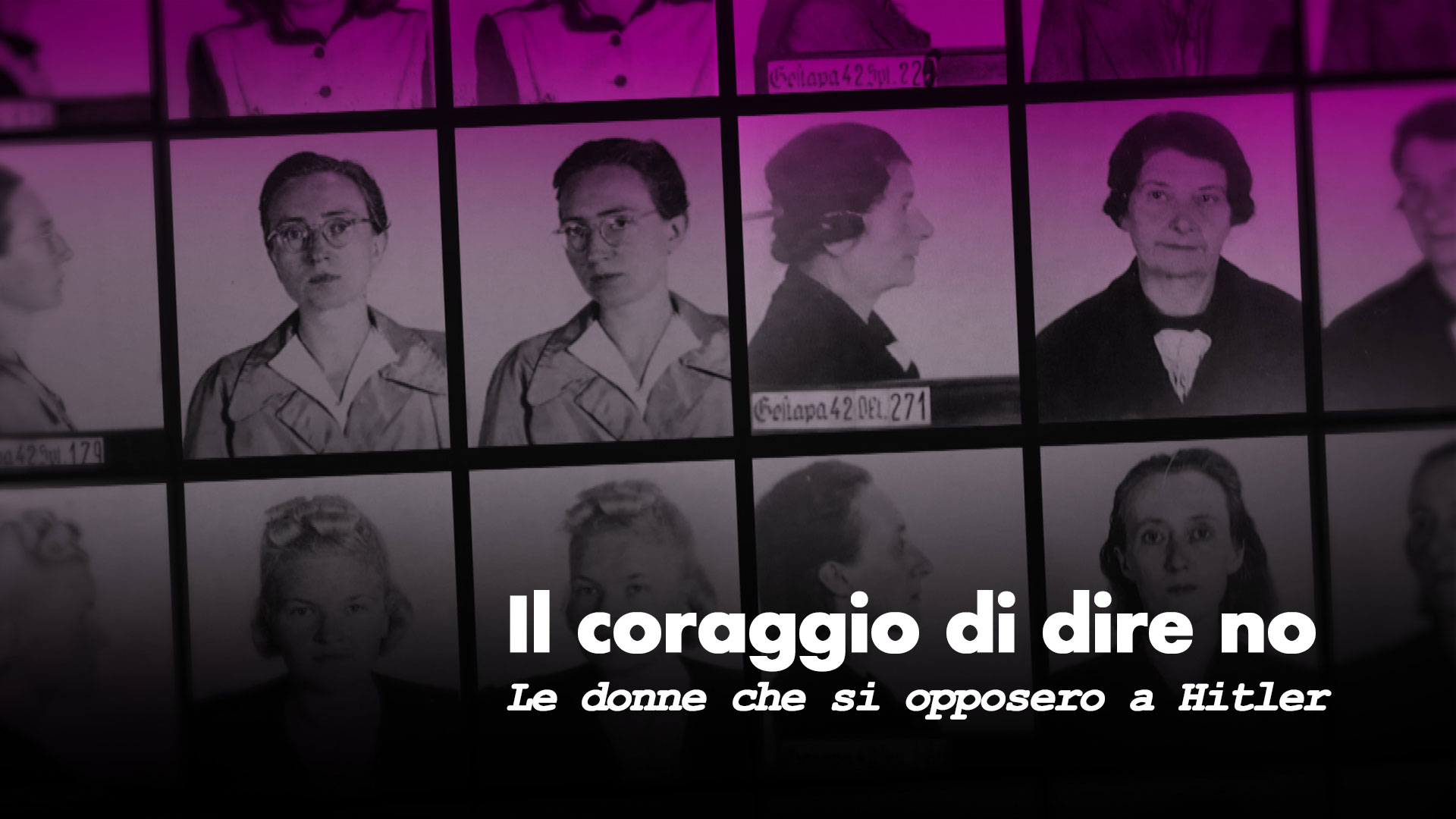 Poster Il coraggio di dire no - Le donne che si opposero a Hitler