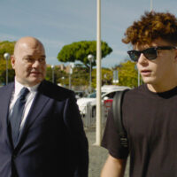 Franco (Domenico Fortunato) e Andrea (Riccardo Mandolini) in Bentornato papà