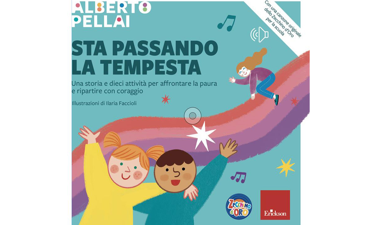 Copertina del libro 'Sta passando la tempesta' di Alberto Pellai