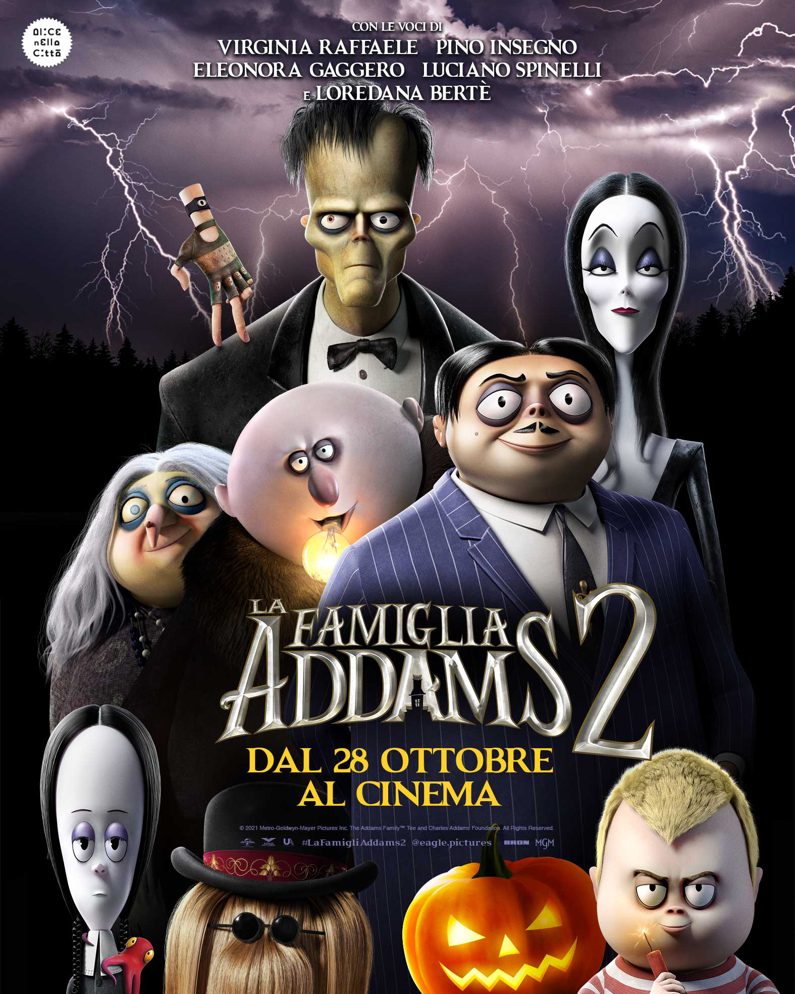 Poster La famiglia Addams 2