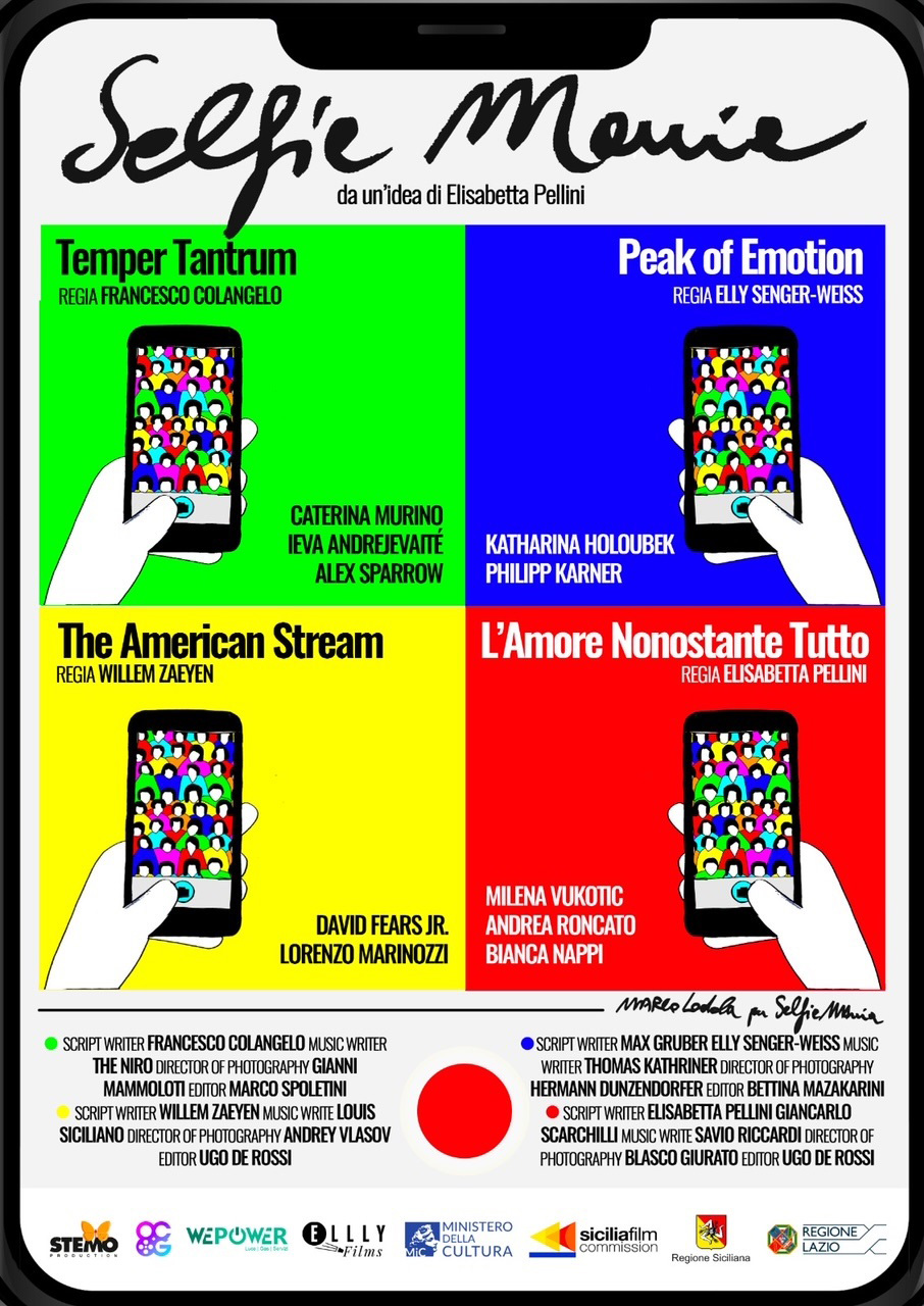 Locandina SelfieMania realizzata da Marco Lodola