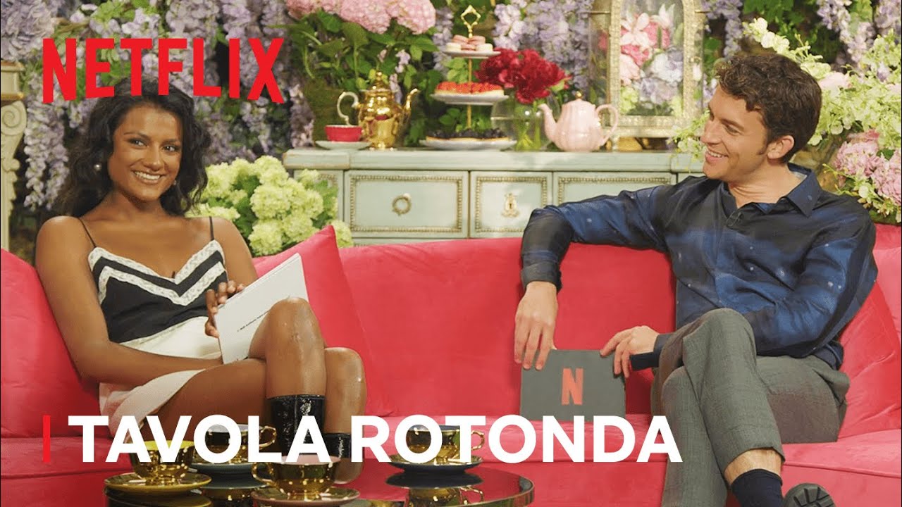 Bridgerton, tavola rotonda con gli attori - Netflix Tudum