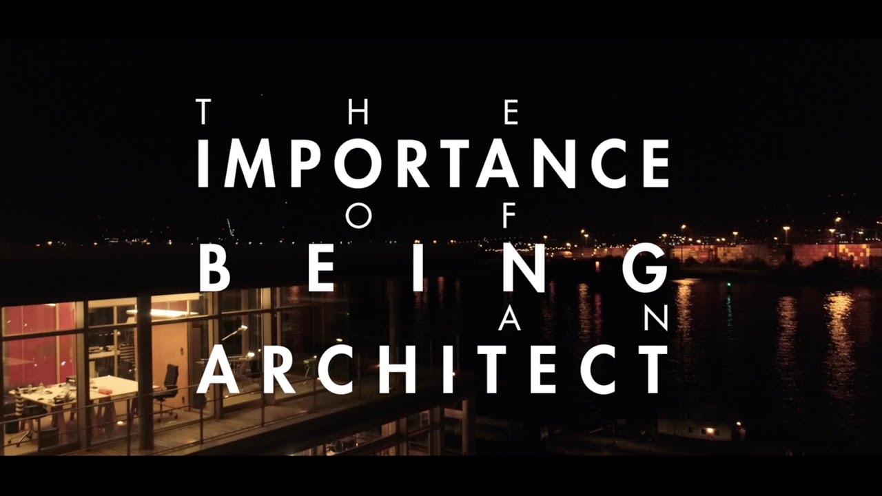 Trailer The Importance of Being an Architect di Giorgio Ferrero