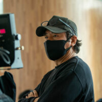 Il regista KIM Jee-woon sul set di Dr. Brain 1×04