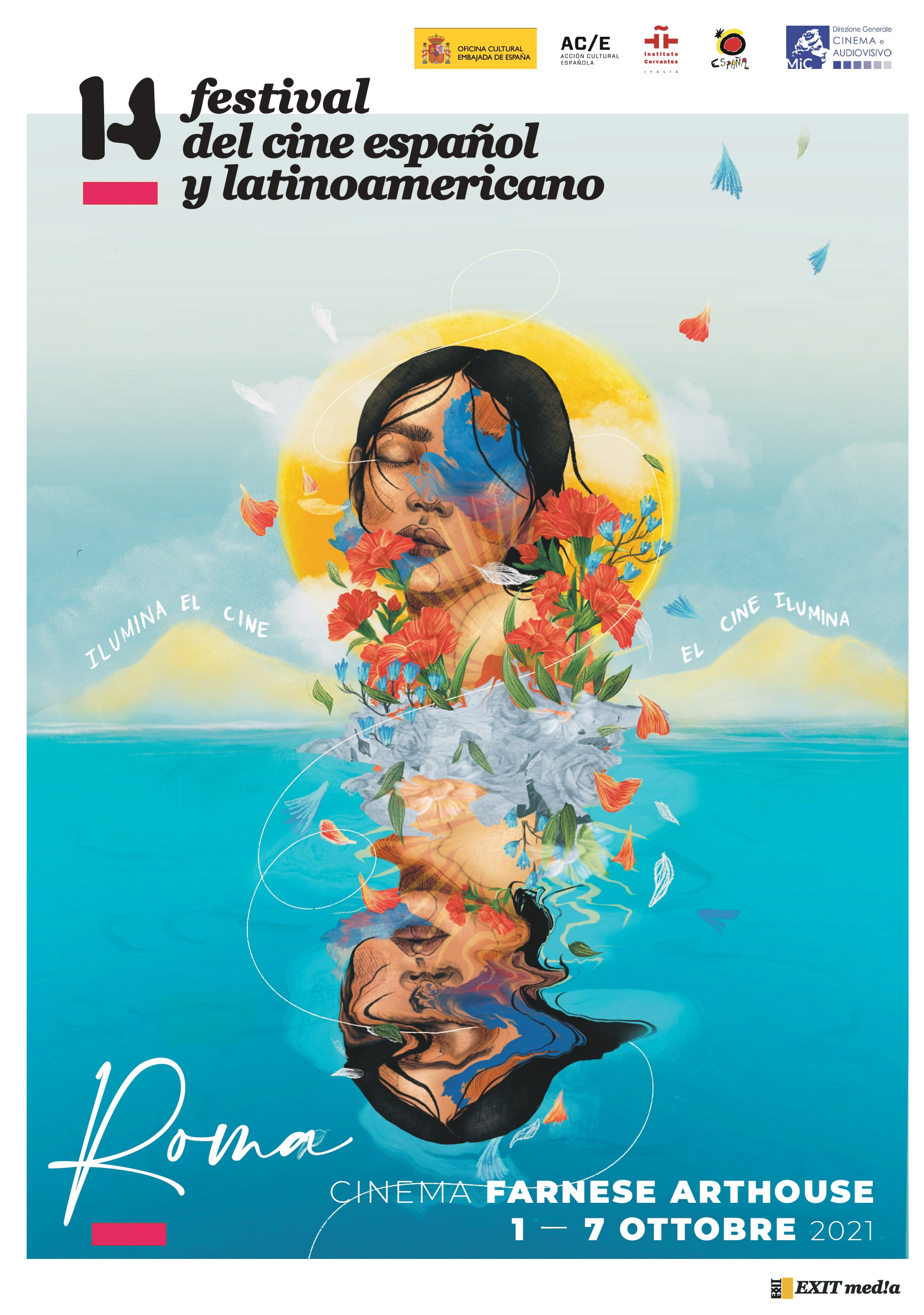 Locandina Festival del Cinema Spagnolo 2021, 14a edizione