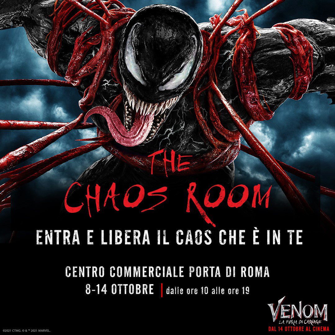 Promo The Chaos Room - Venom - La furia di Carnage