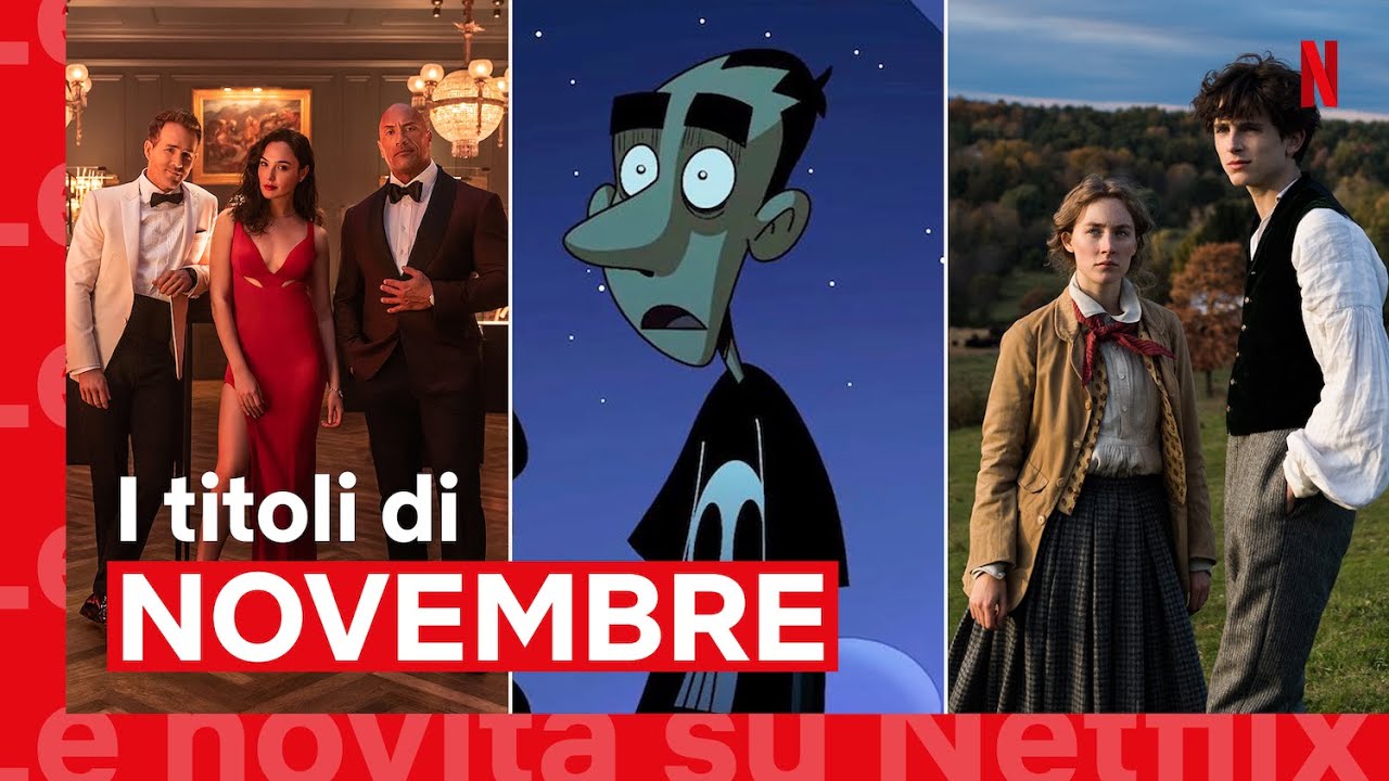 Netflix, le Novità di Novembre 2021