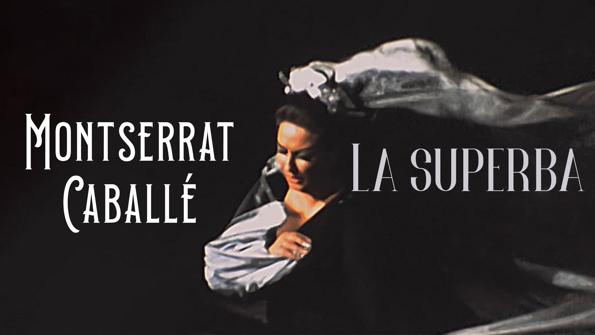 Poster Montserrat Caballé - La Superba