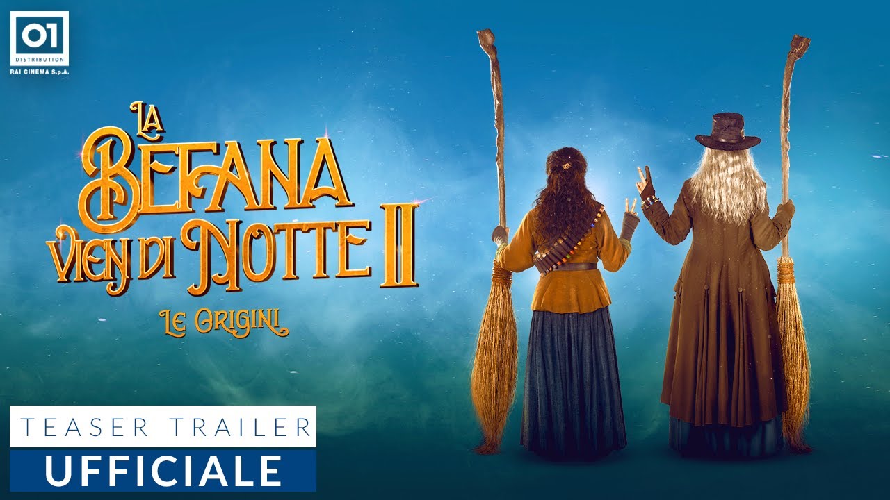 Teaser Trailer La Befana vien di notte 2 - Le origini con Monica Bellucci, Zoe Massenti e Fabio De Luigi