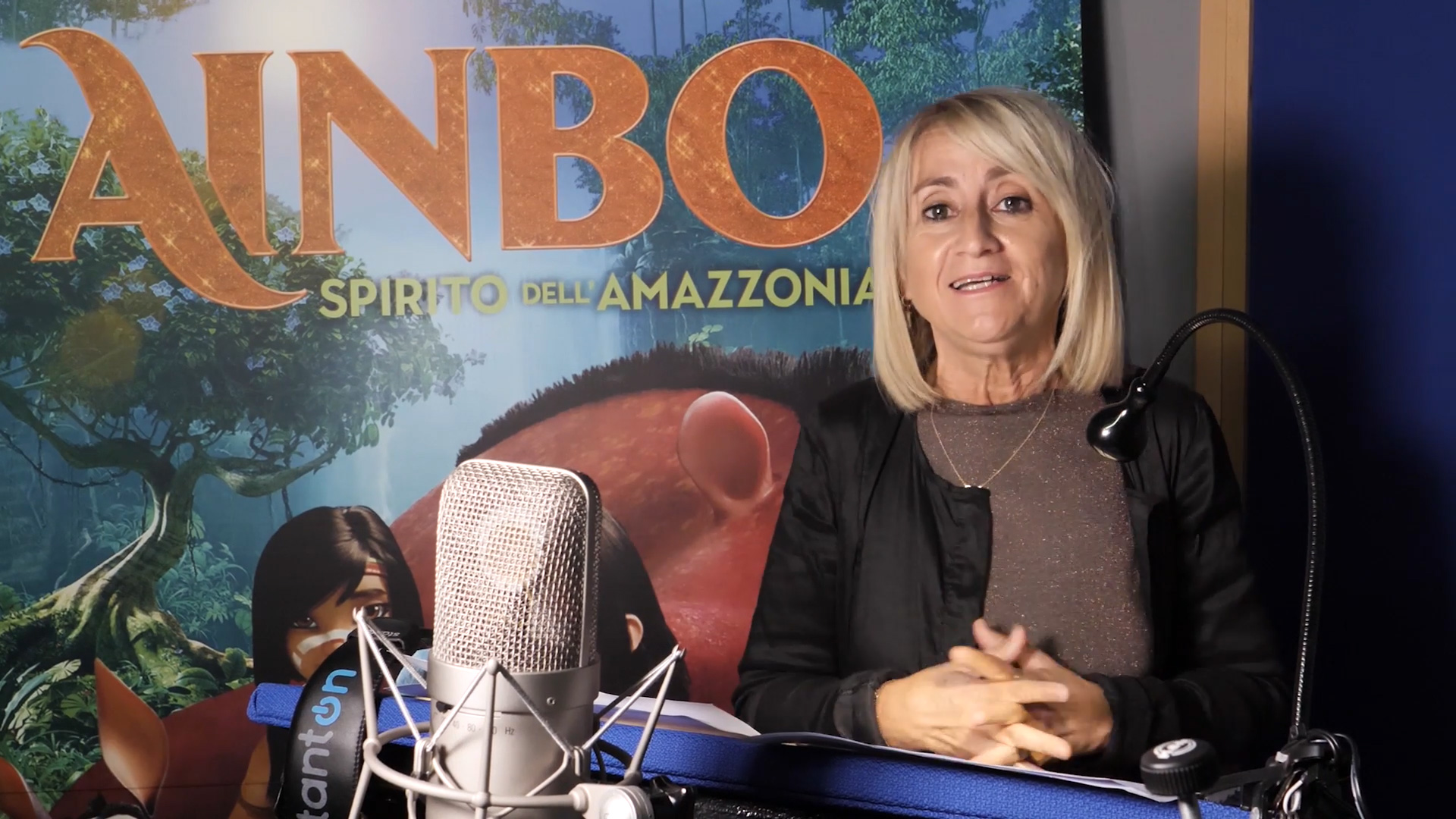AINBO - Spirito dell'Amazzonia, Luciana Littizzetto voce di La Grande Madre