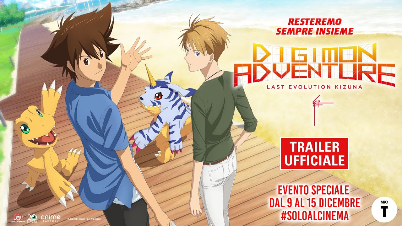 Trailer Digimon Adventure: Last Evolution Kizuna, al Cinema a Dicembre