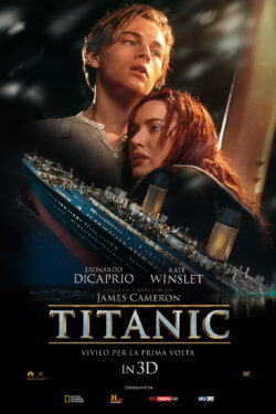 Locandina Titanic in 3D