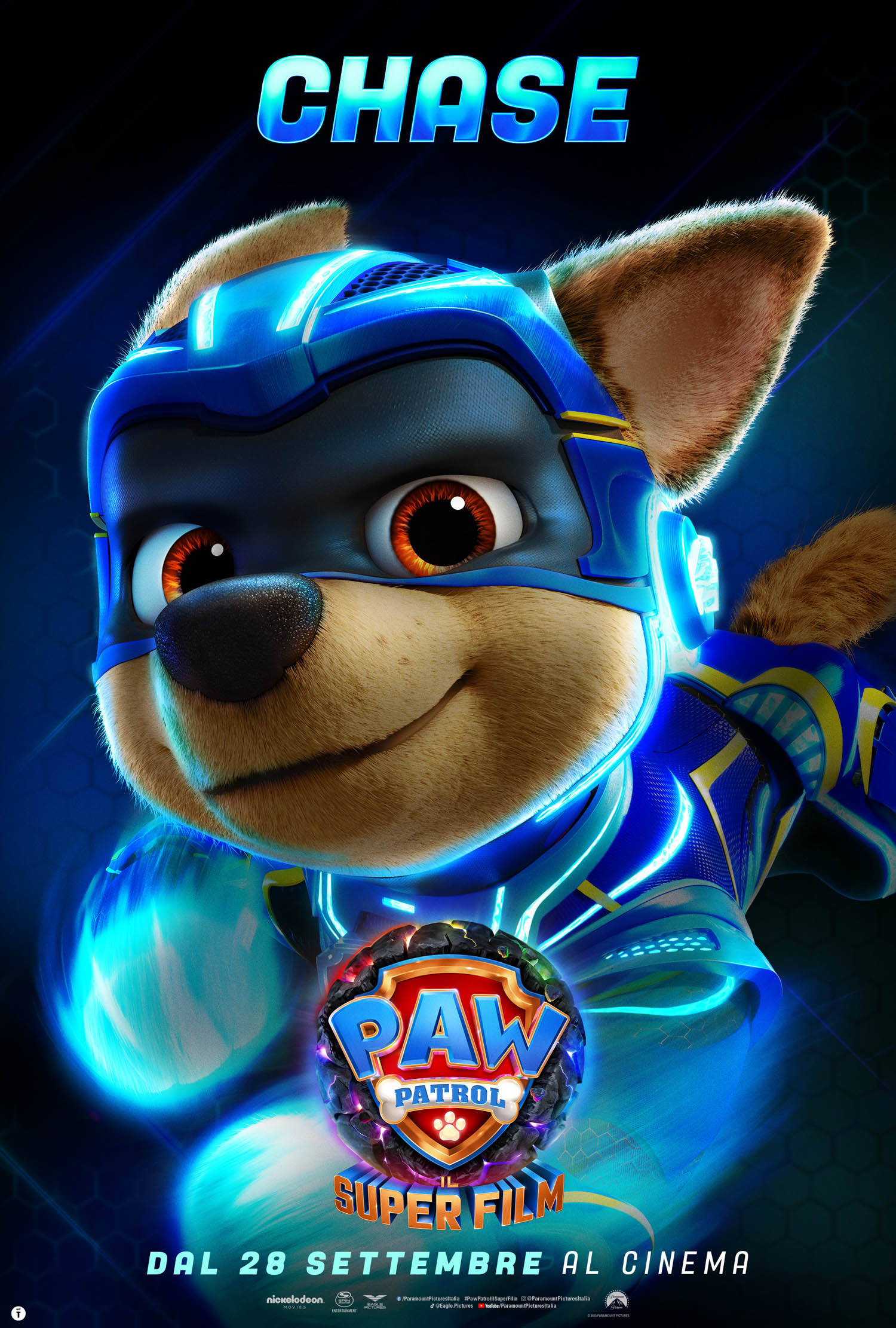 Paw Patrol Il Super Film - Poster Chase