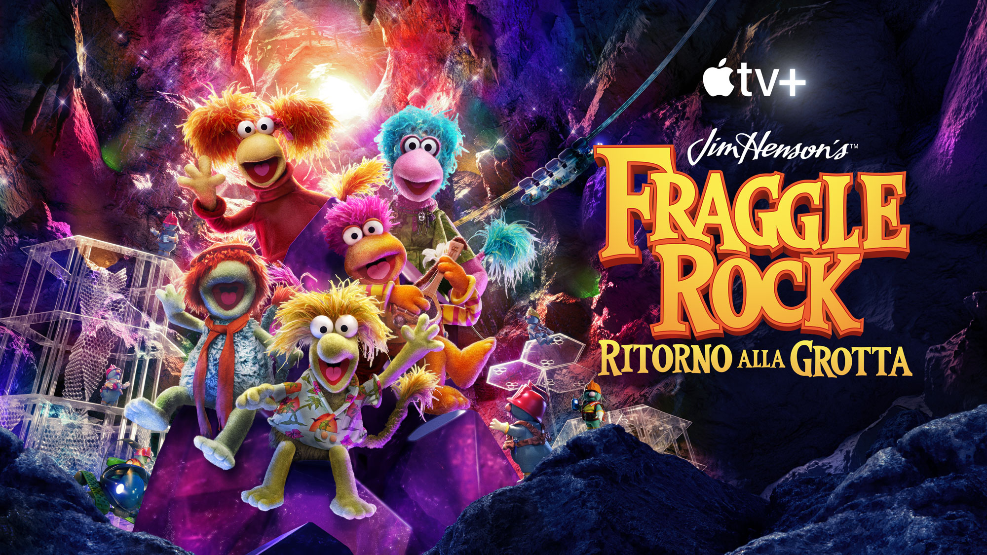 Poster Fraggle Rock: Ritorno alla grotta [credit: courtesy of Apple]