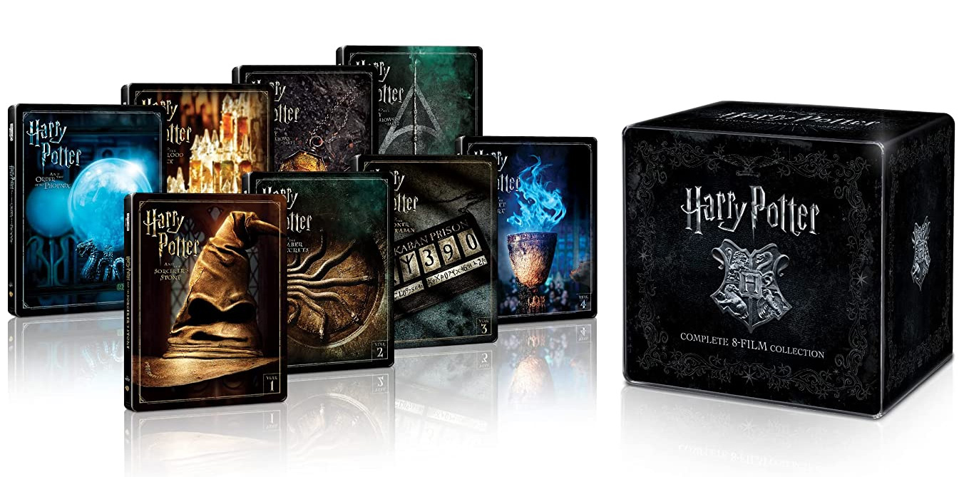 Harry Potter Complete Collection Steelbook (4K Ultra HD + Blu-Ray) - Limited Edition