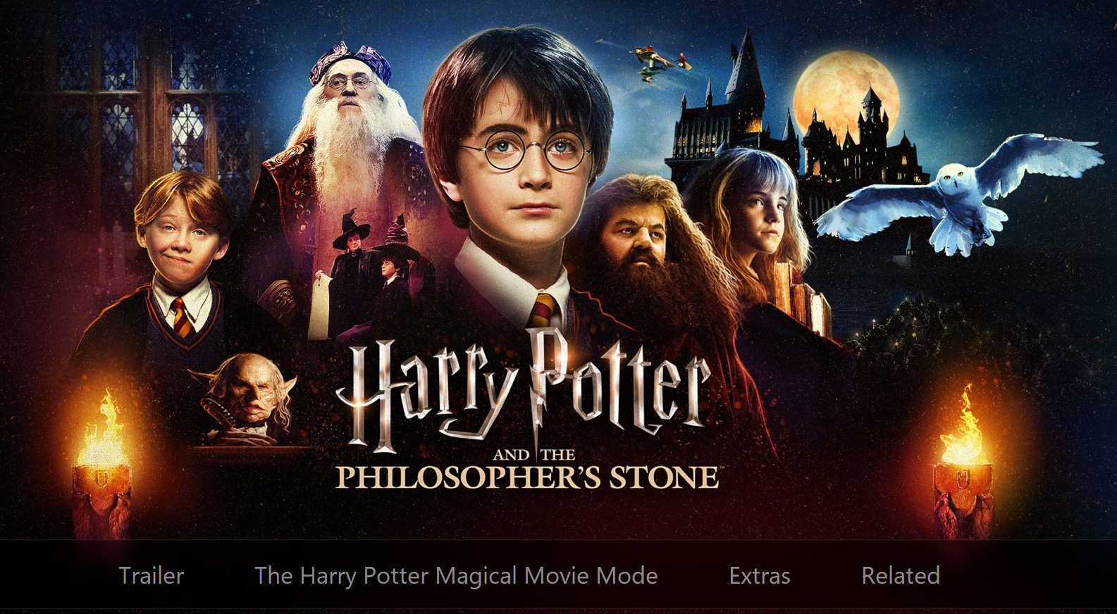 Harry Potter e la Pietra Filosofale Magical Movie Mode iTunes Extras