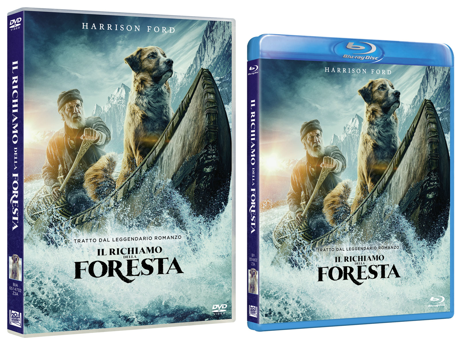 Il Richiamo della Foresta con Harrison Ford in DVD e Blu-Ray