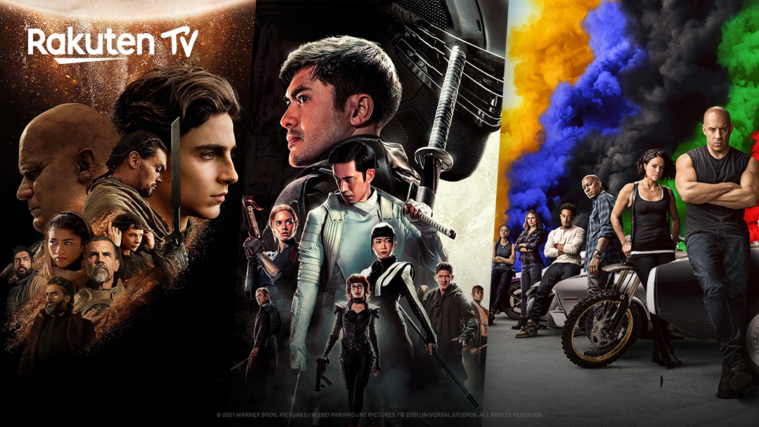 Rakuten TV e STARZPLAY, le uscite di Novembre 2021