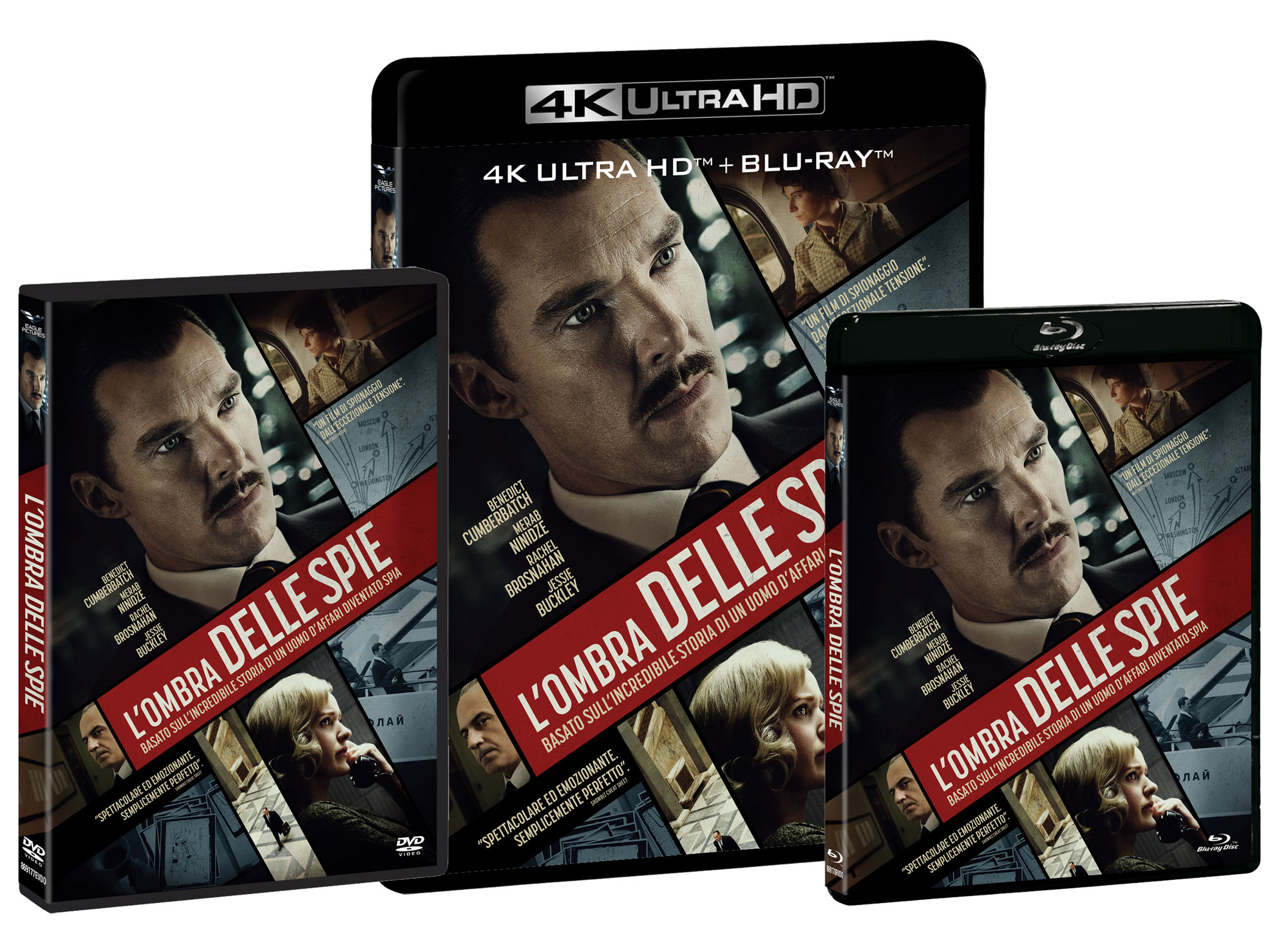 L'ombra delle spie in DVD, Blu-ray e 4K