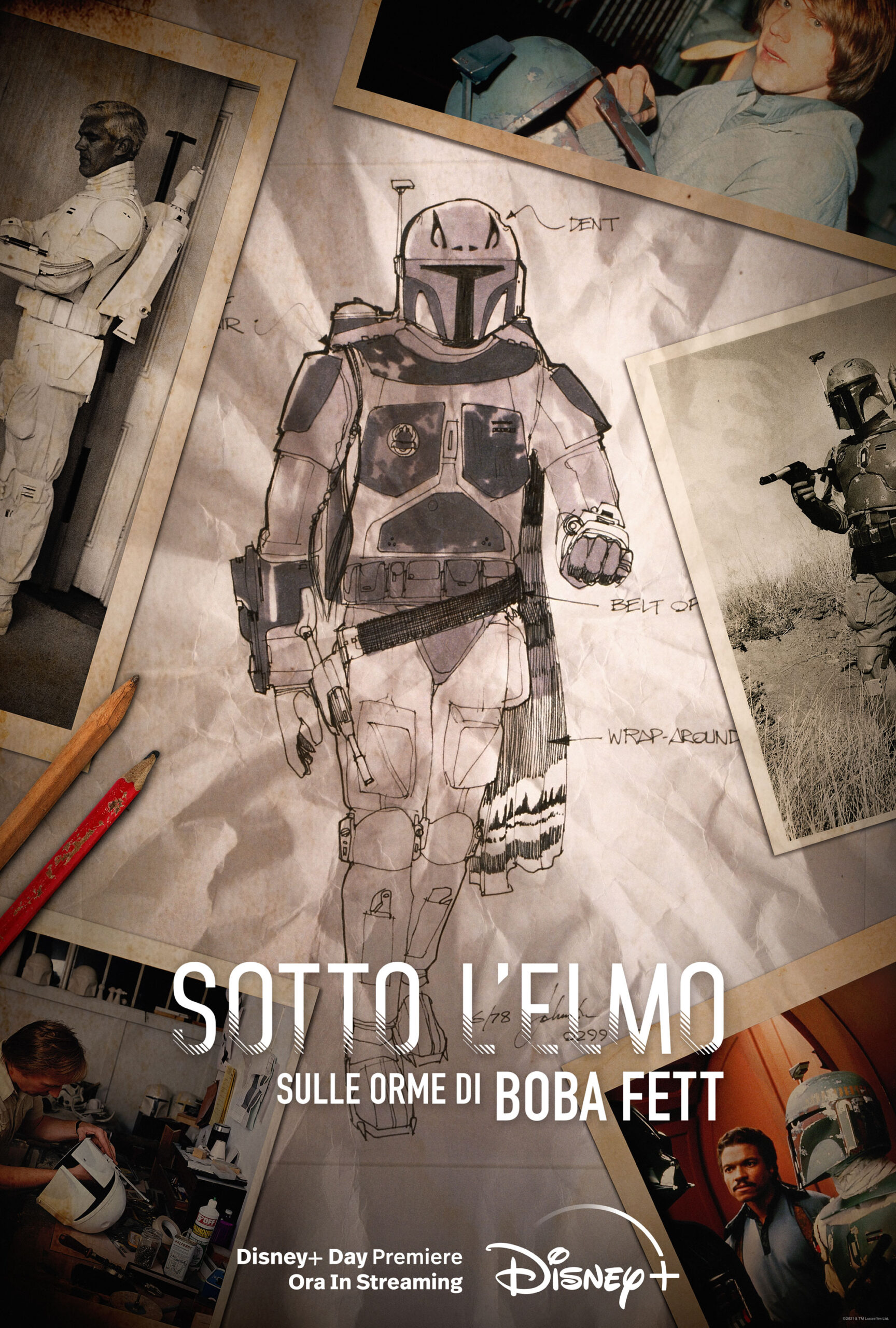 Sotto l'elmo: sulle orme di Boba Fett - Key Art