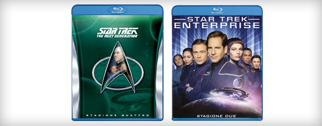 Star Trek: Enterprise (Stagione 2) e Next Generation (Stagione 4) in Blu-ray