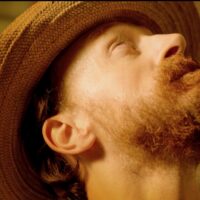 Vincent looking up
