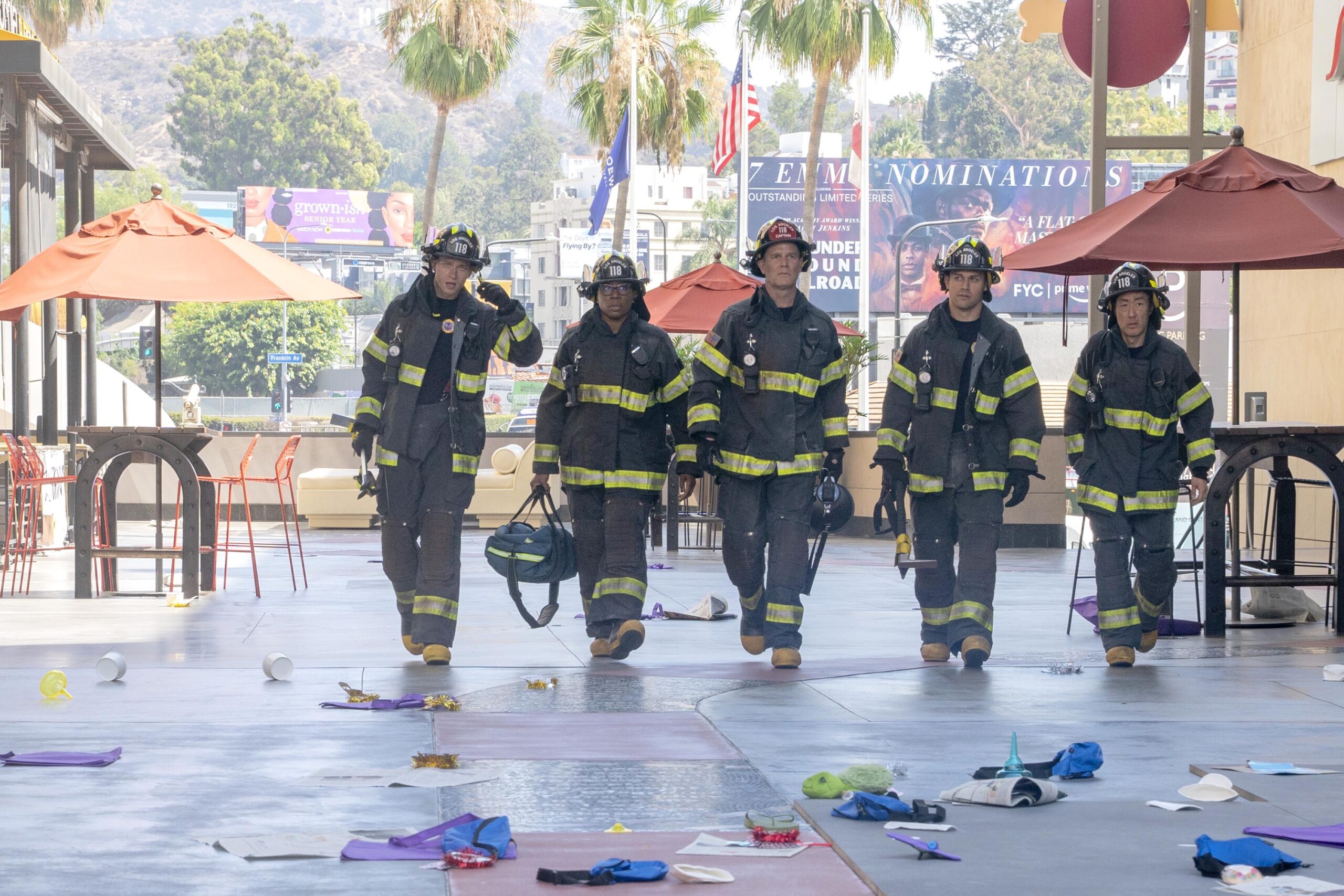'9-1-1' 5x01 [credit: FOX; courtesy of Disney Italia]