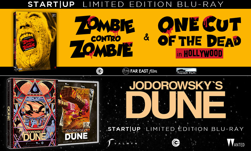 CG Entertainment lancia i crowdfunding per Jodorowsky's Dune di Frank Pavich e Zombie contro Zombie + One Cut of the Dead in Hollywood