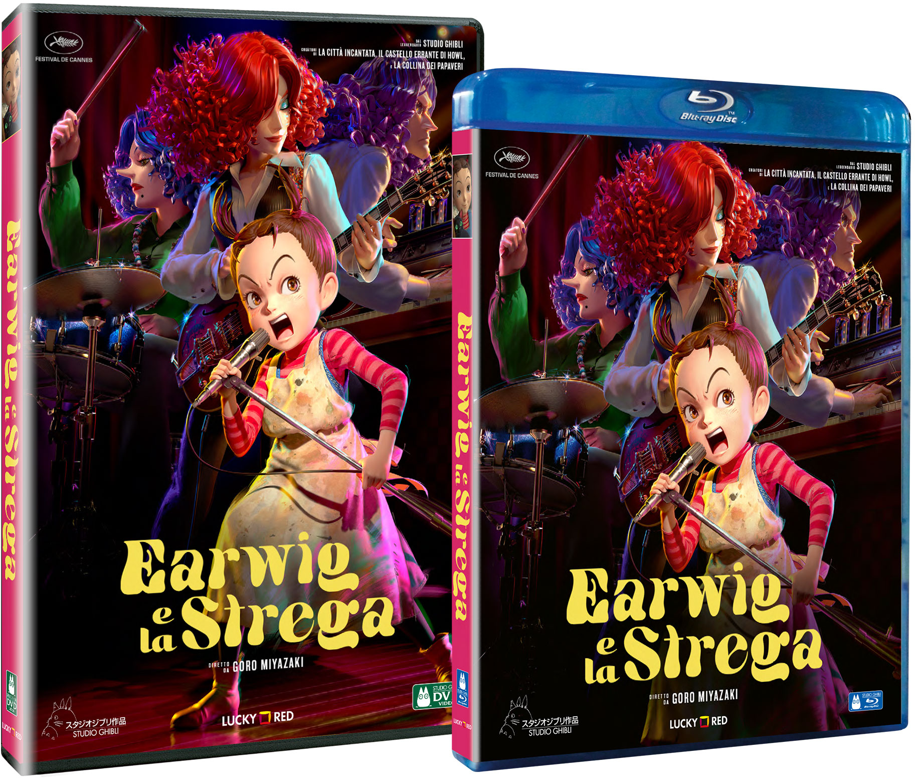 Earwig e la strega in DVD e Blu-ray