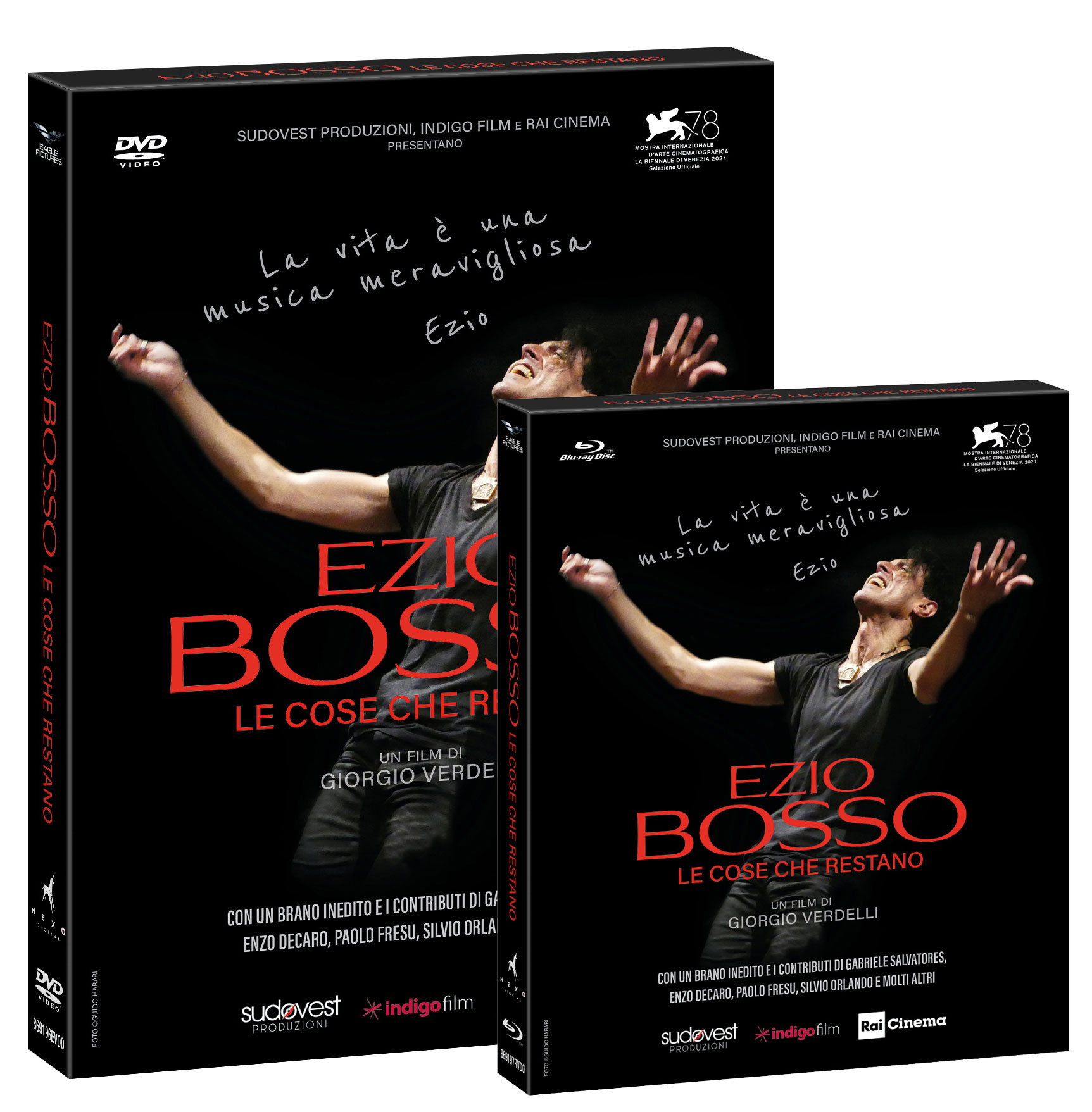 Ezio Bosso - Le Cose Che Restano di Giorgio Verdelli in DVD e Bluray