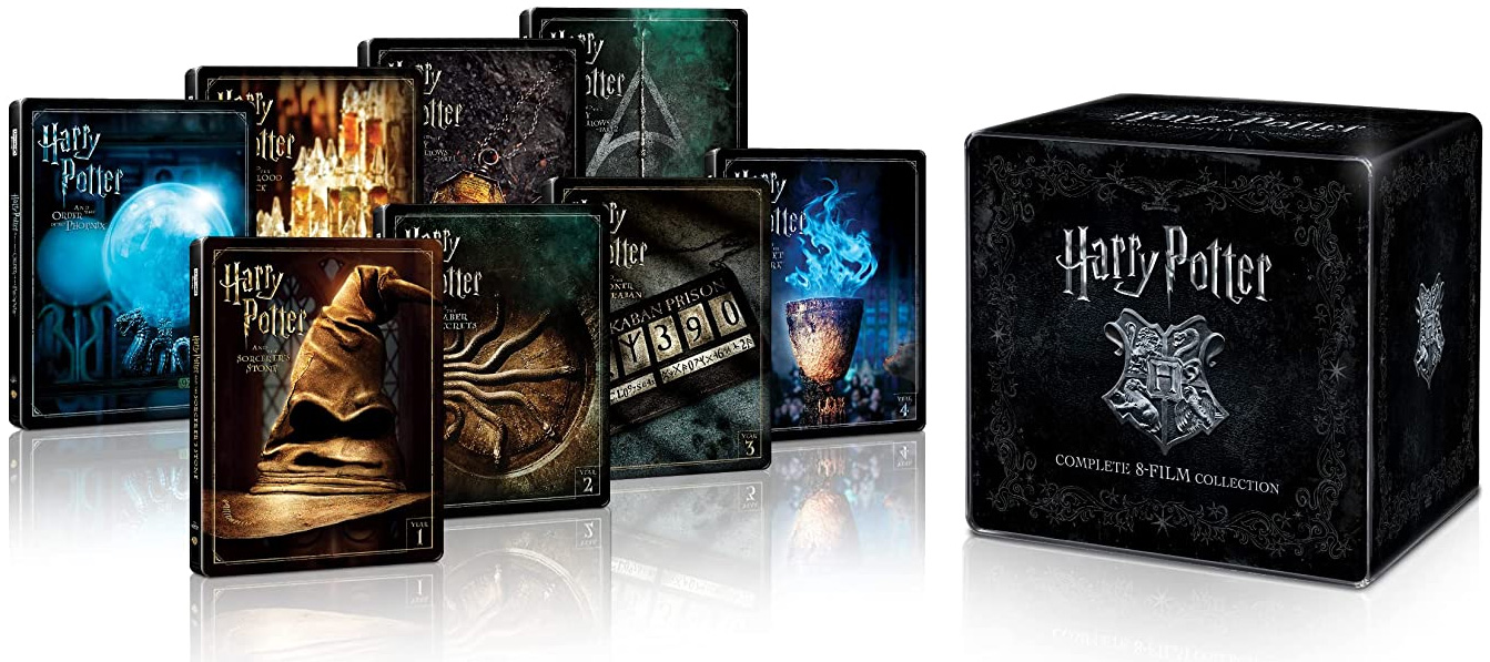 Harry Potter Complete Collection Steelbook (4K Ultra HD + Blu-Ray) - Limited Edition