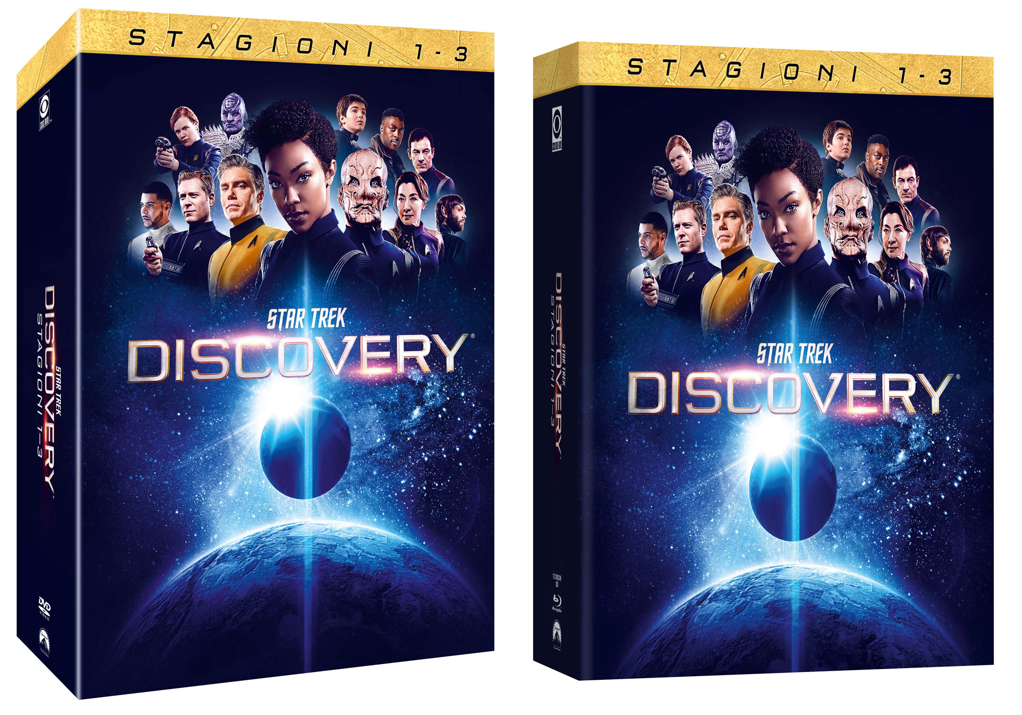 Star Trek Discovery - Stagioni 1-3 in DVD e Blu-ray