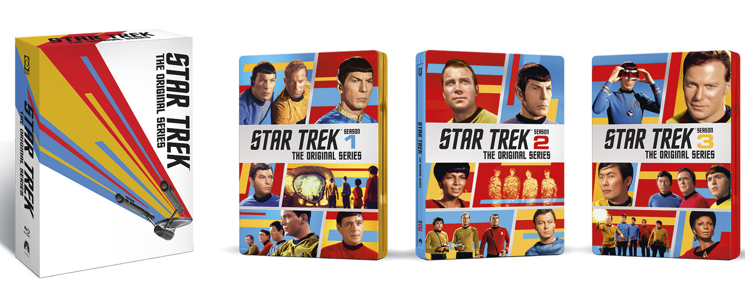 Star Trek The Original Series in Steelbook Blu-ray