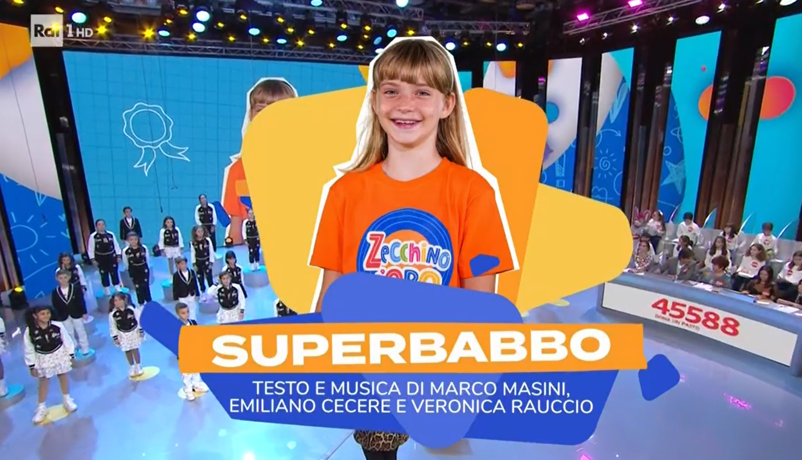 "Superbabbo", la canzone che ha vinto lo Zecchino d'Oro 64