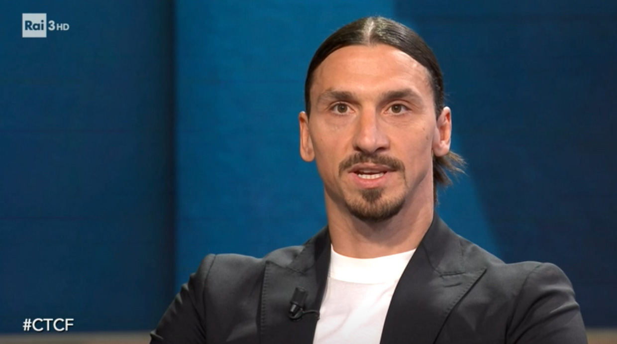 Zlatan Ibrahimovic a Che Tempo Che Fa