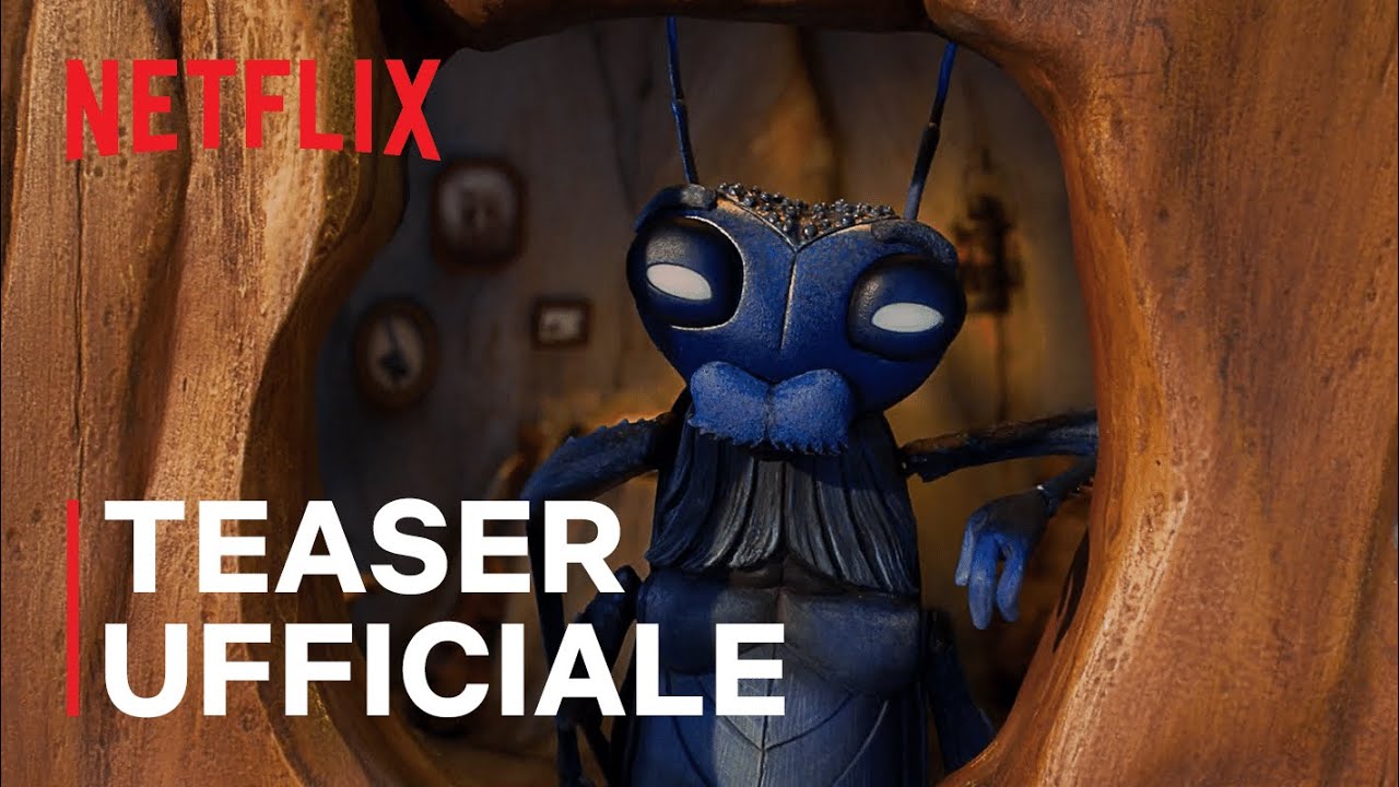 Pinocchio di Guillermo del Toro, teaser trailer del film in uscita su Netflix