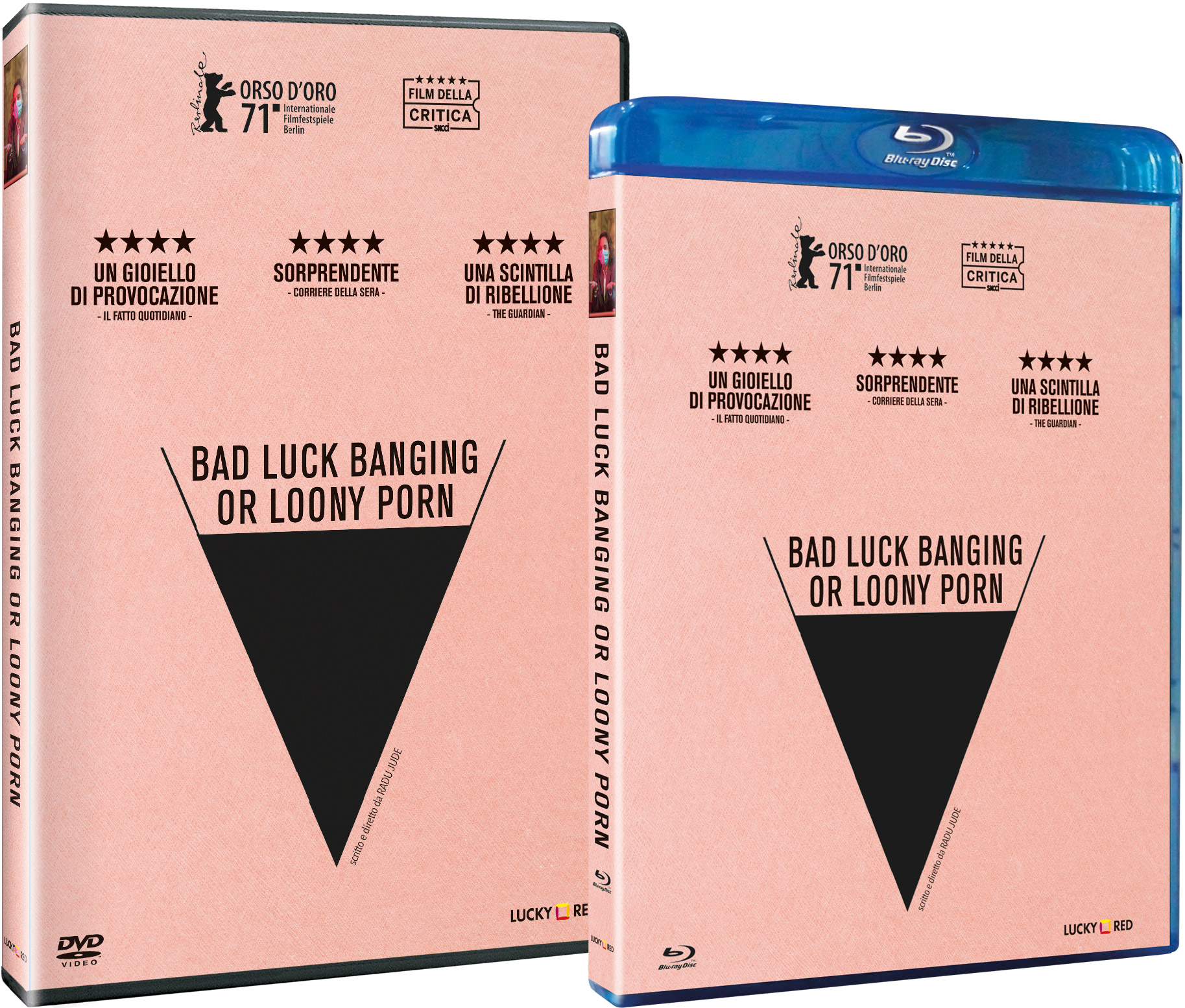 Bad luck banging or loony porn in DVD e Blu-ray