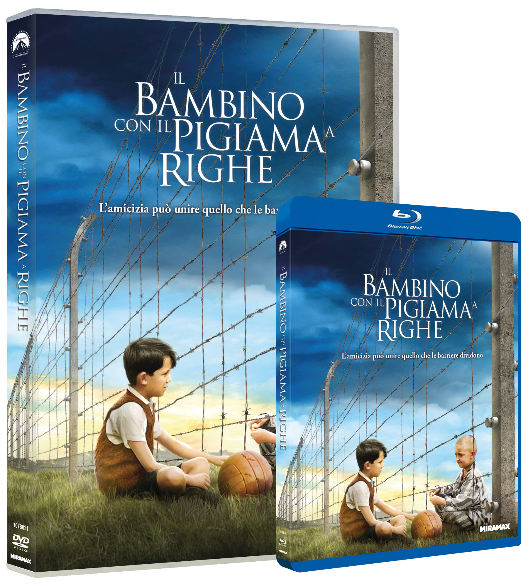 Il bambino con il pigiama a righe in DVD e Blu-ray