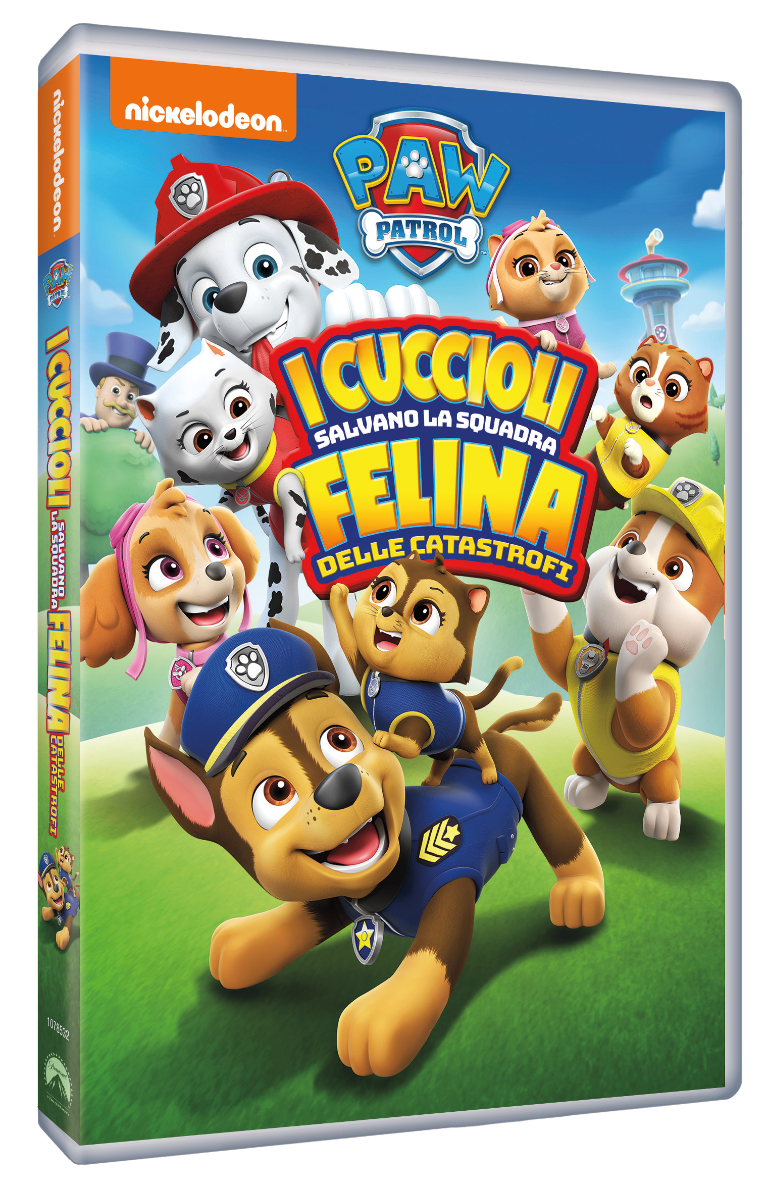 Paw Patrol - I cuccioli salvano la squadra felina delle catastrofi in DVD