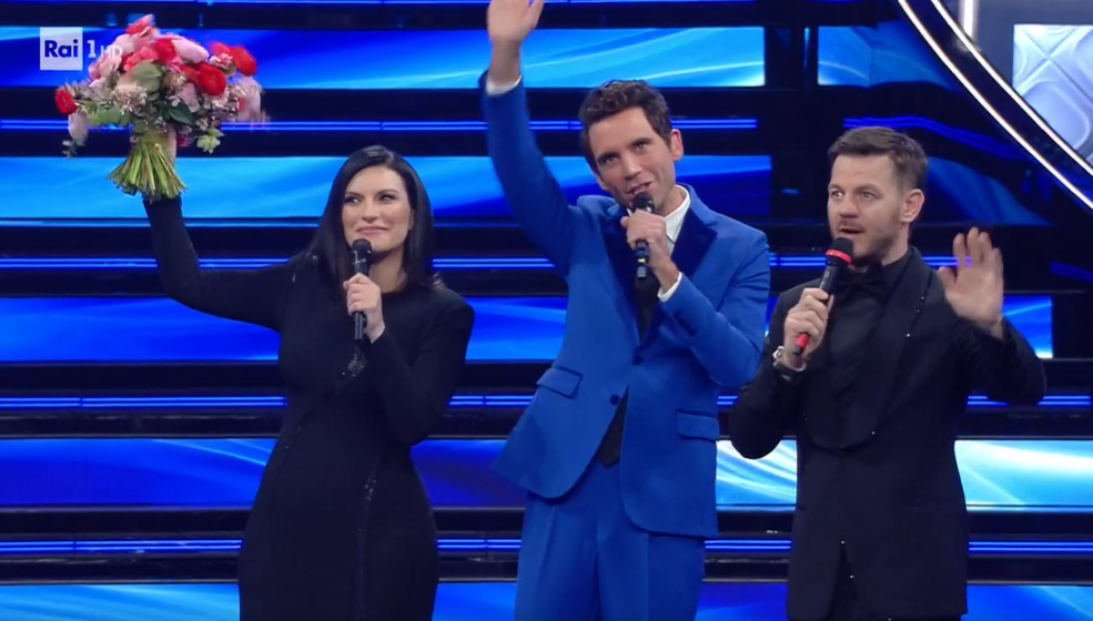 Alessandro Cattelan, Mika e Laura Pausini i conduttori di Eurovision Song Contest 2022