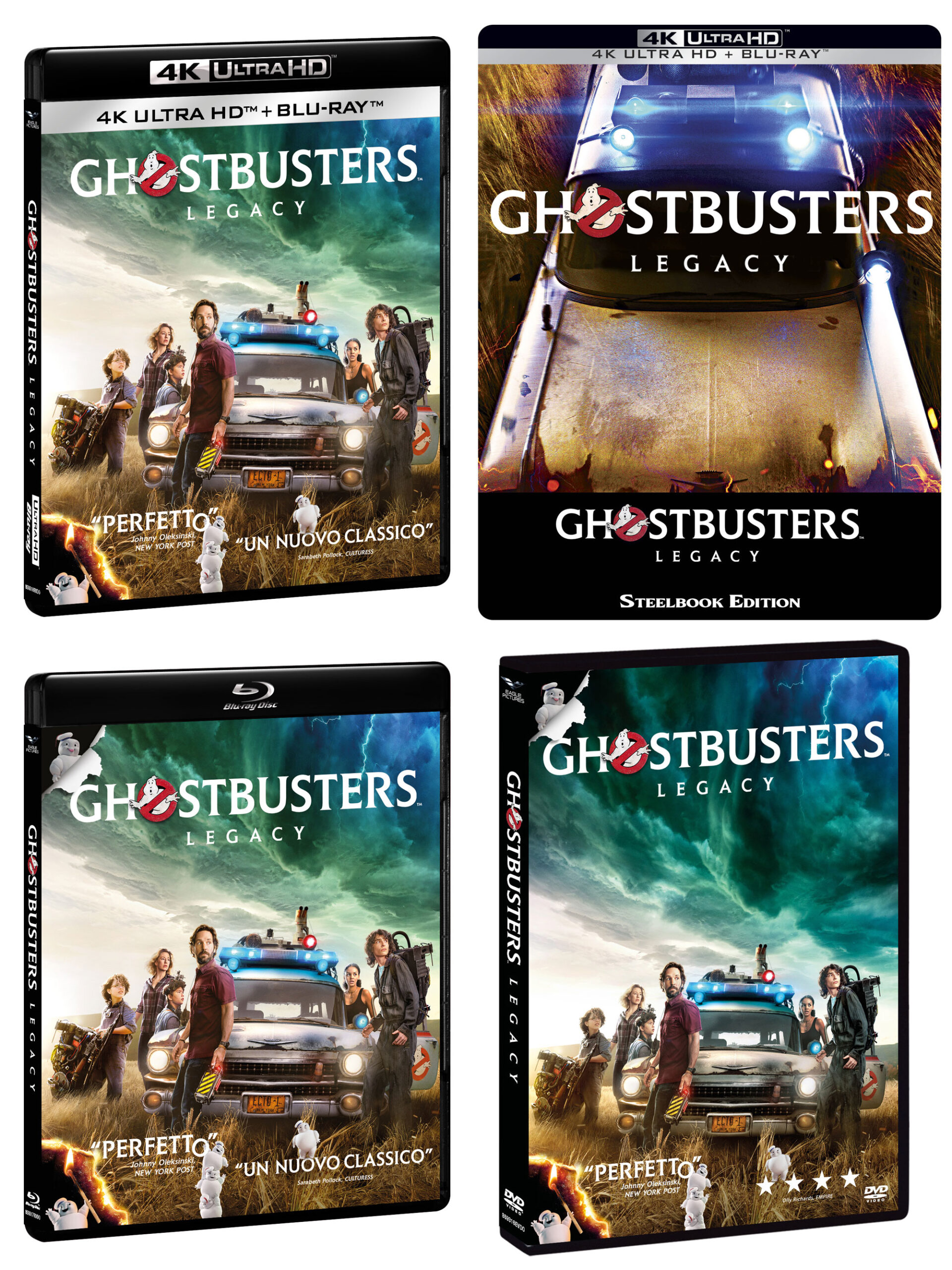 Ghostbusters: Legacy di Jason Reitman in DVD, Blu-ray